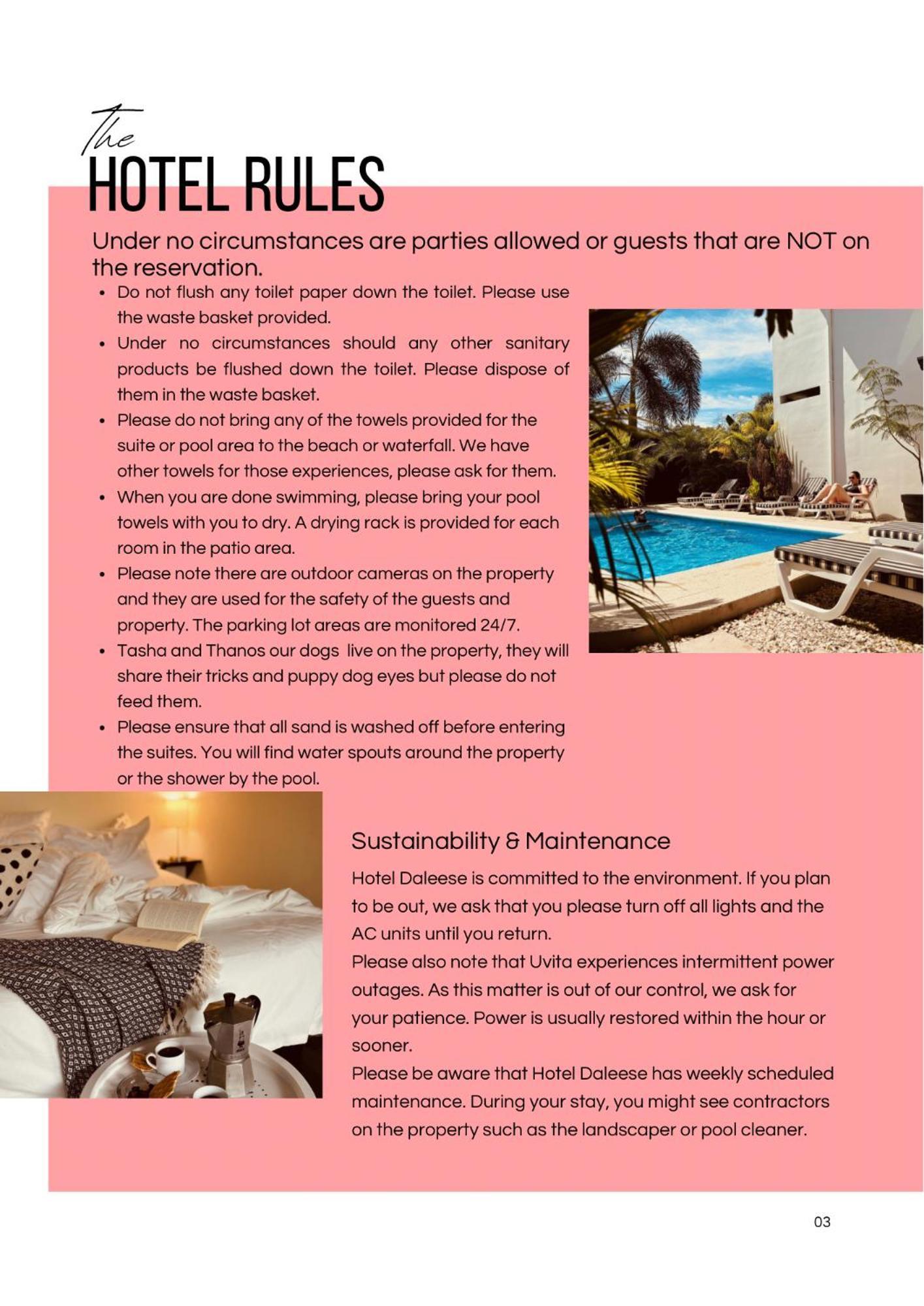 אוביטה Hotel Daleese מראה חיצוני תמונה